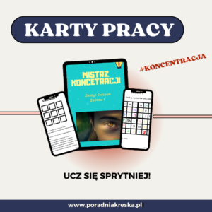 Mistrz koncentracji - karty pracy